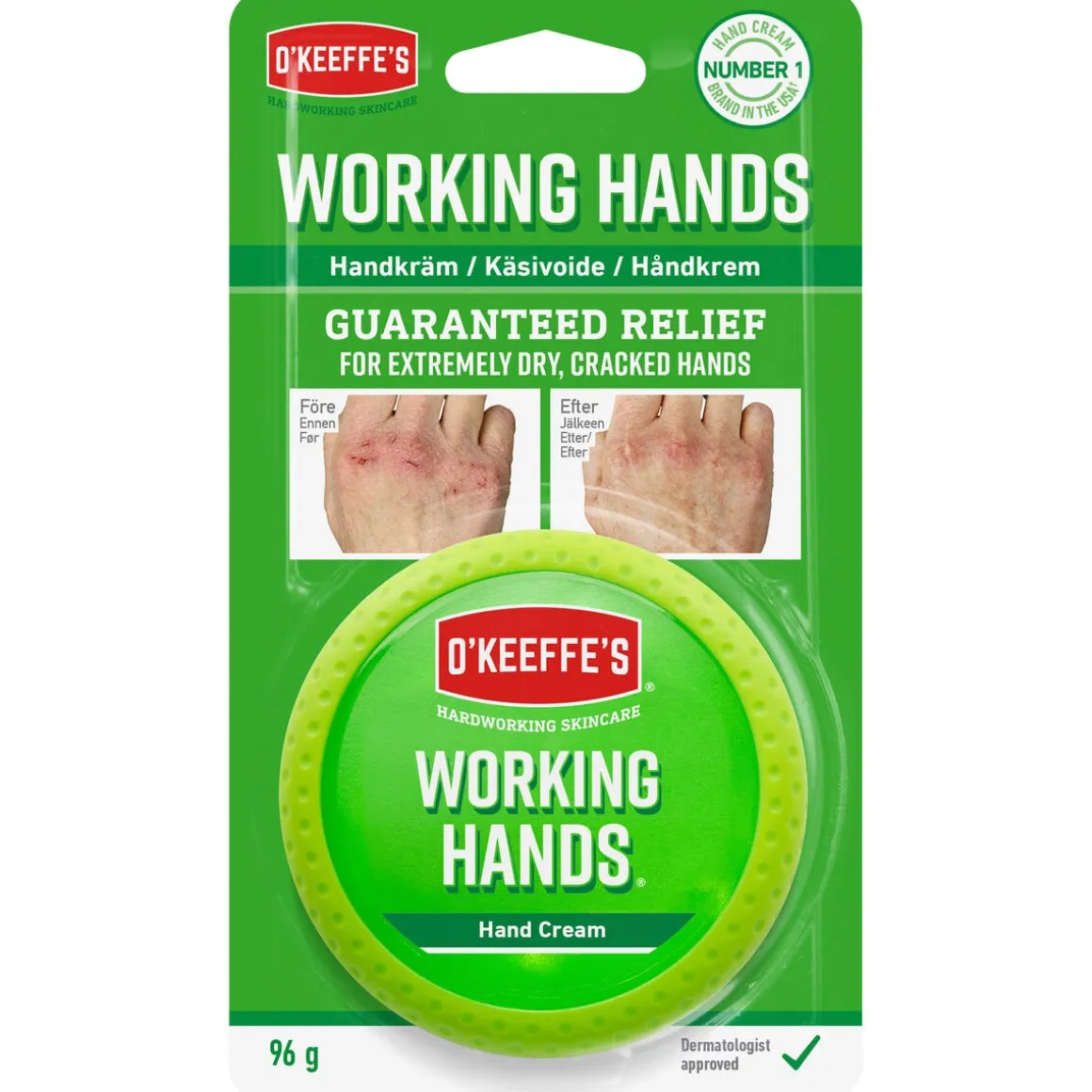 Handkräm Working Hands, O’Keeffe’s