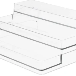 Hylla i 3 plan kylskåpsförvaring, 26 x 21,3 x 9 cm