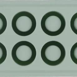 Isglas, form i silikon för 8 små glas av is