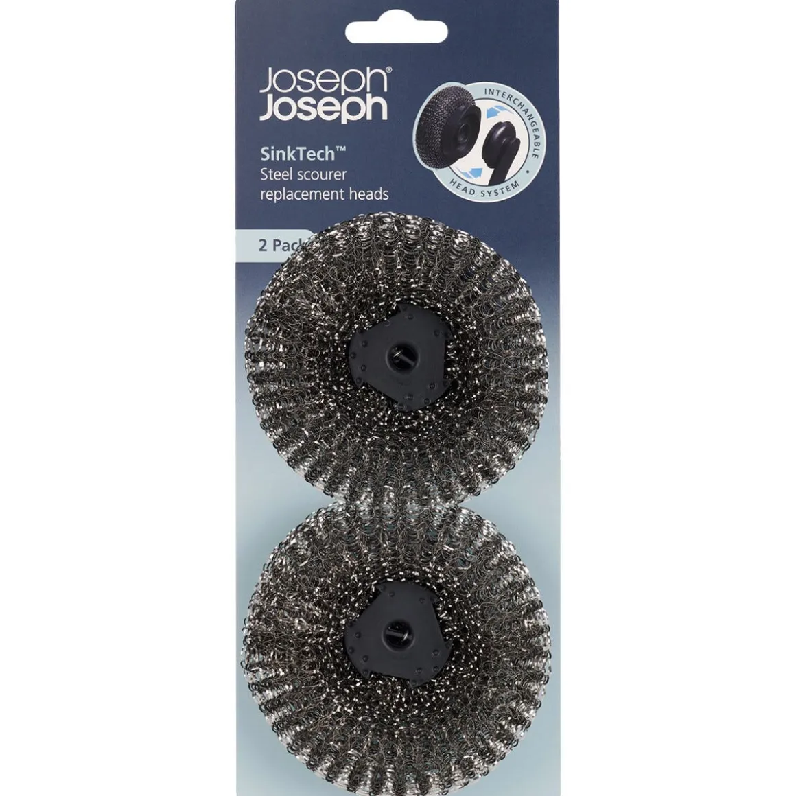 Joseph Joseph SinkTech stålboll refill, 2-pack