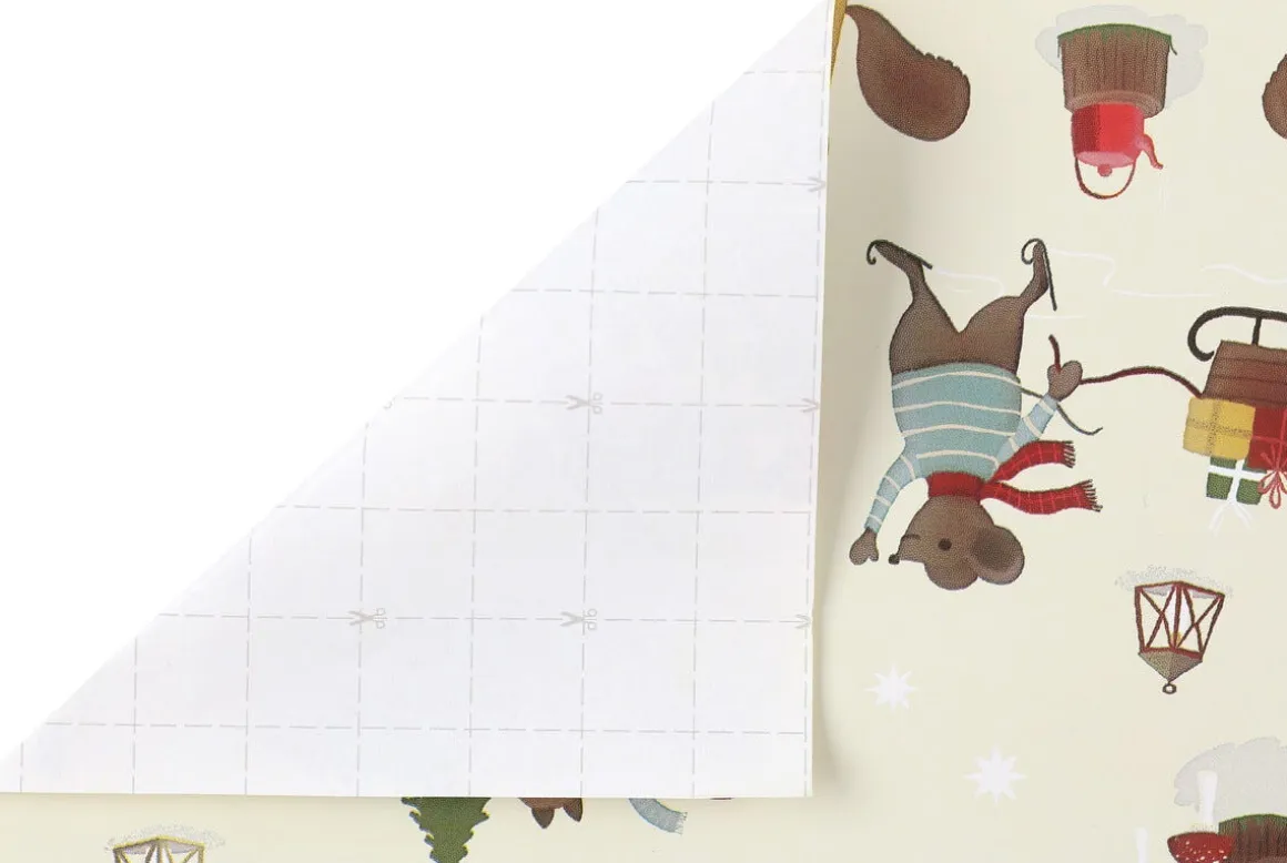 Julpapper julmotiv 70 cm x 4 m