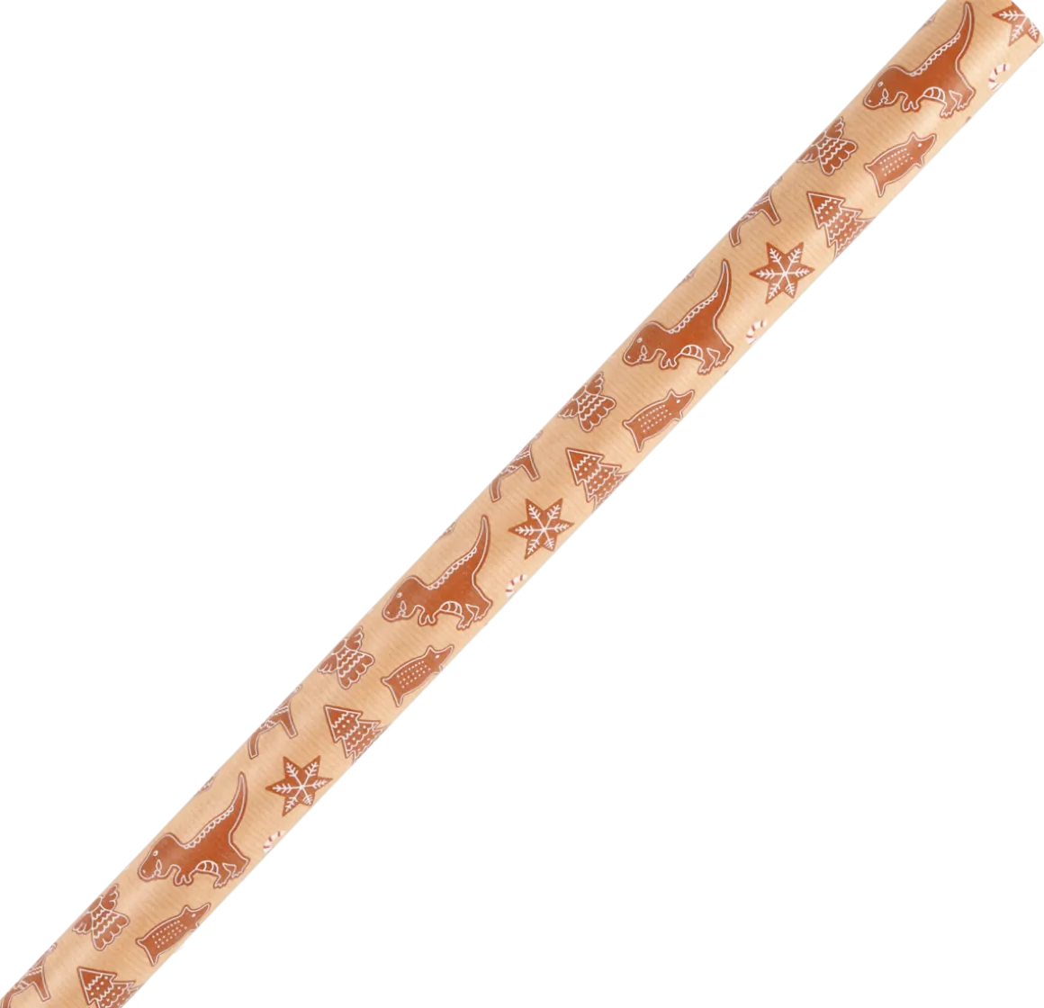 Julpapper kraft, 4 m x 70 cm