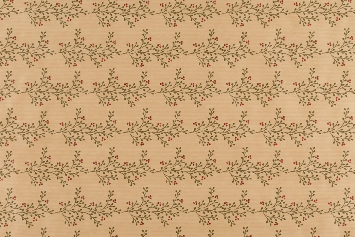 Julpapper kraft, 4 m x 70 cm