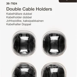 Kabelhållare dubbel