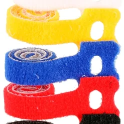 Kabelhållare med kardborre 5-pack