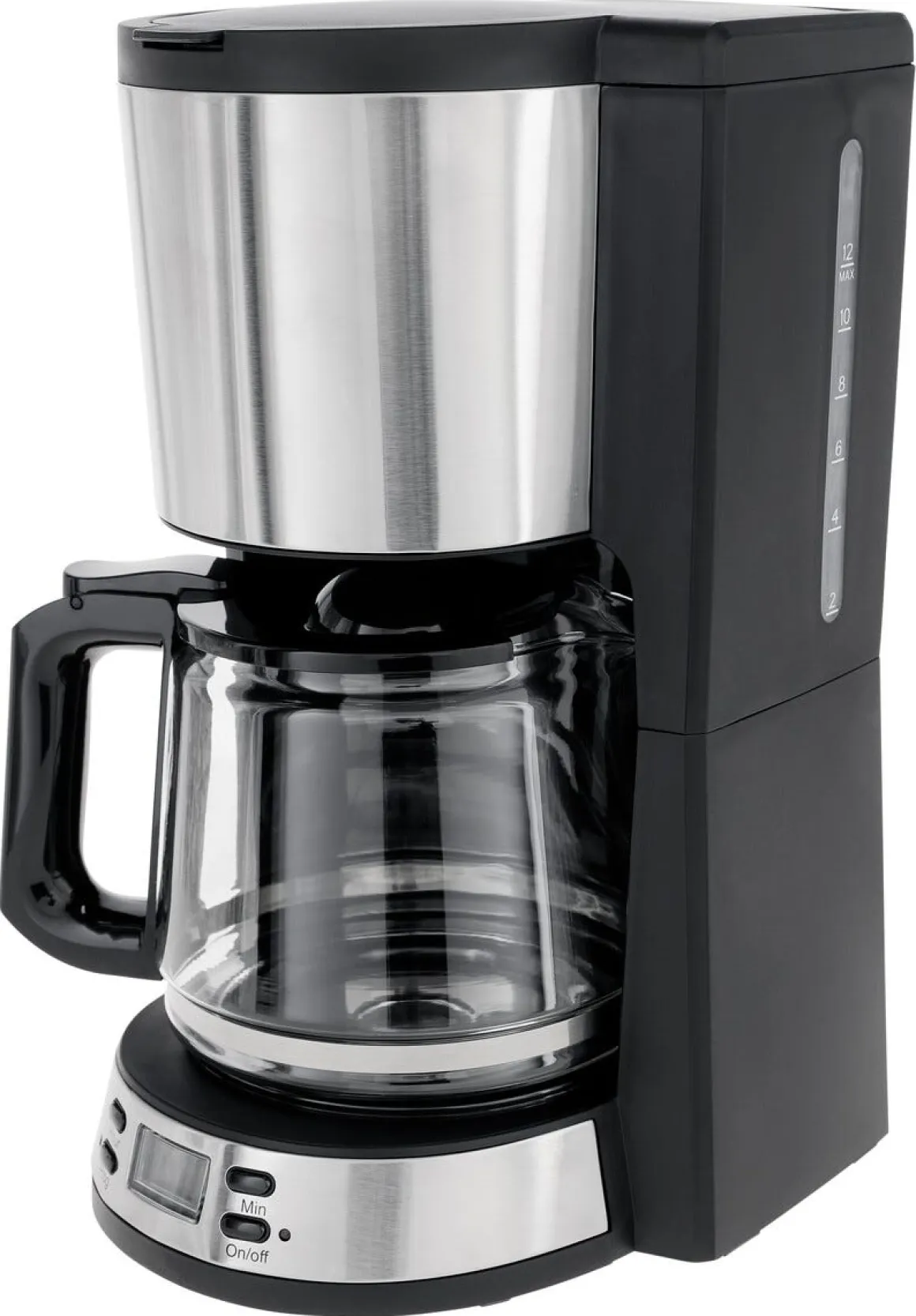 Kaffebryggare med timer, 10 koppar