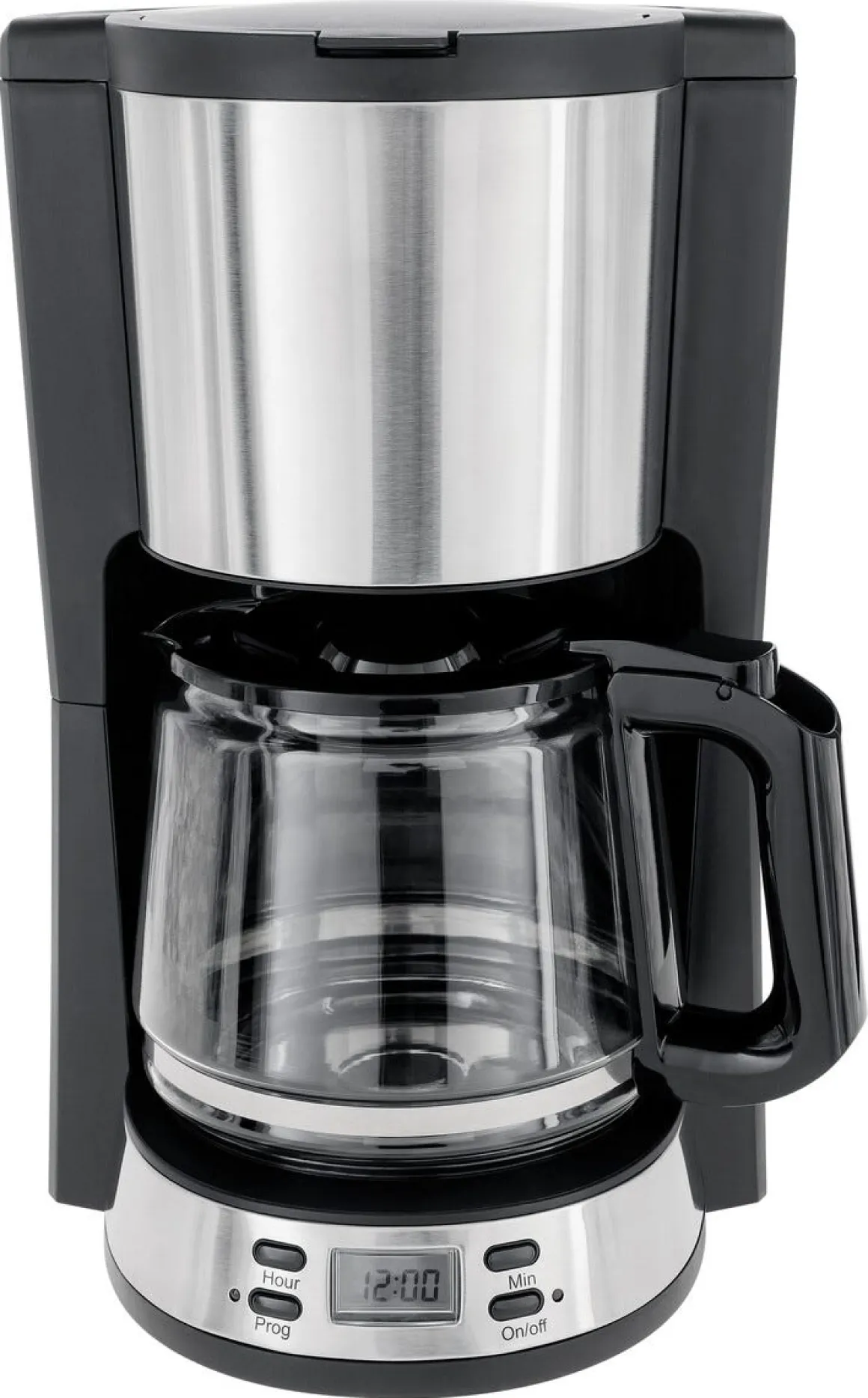 Kaffebryggare med timer, 10 koppar
