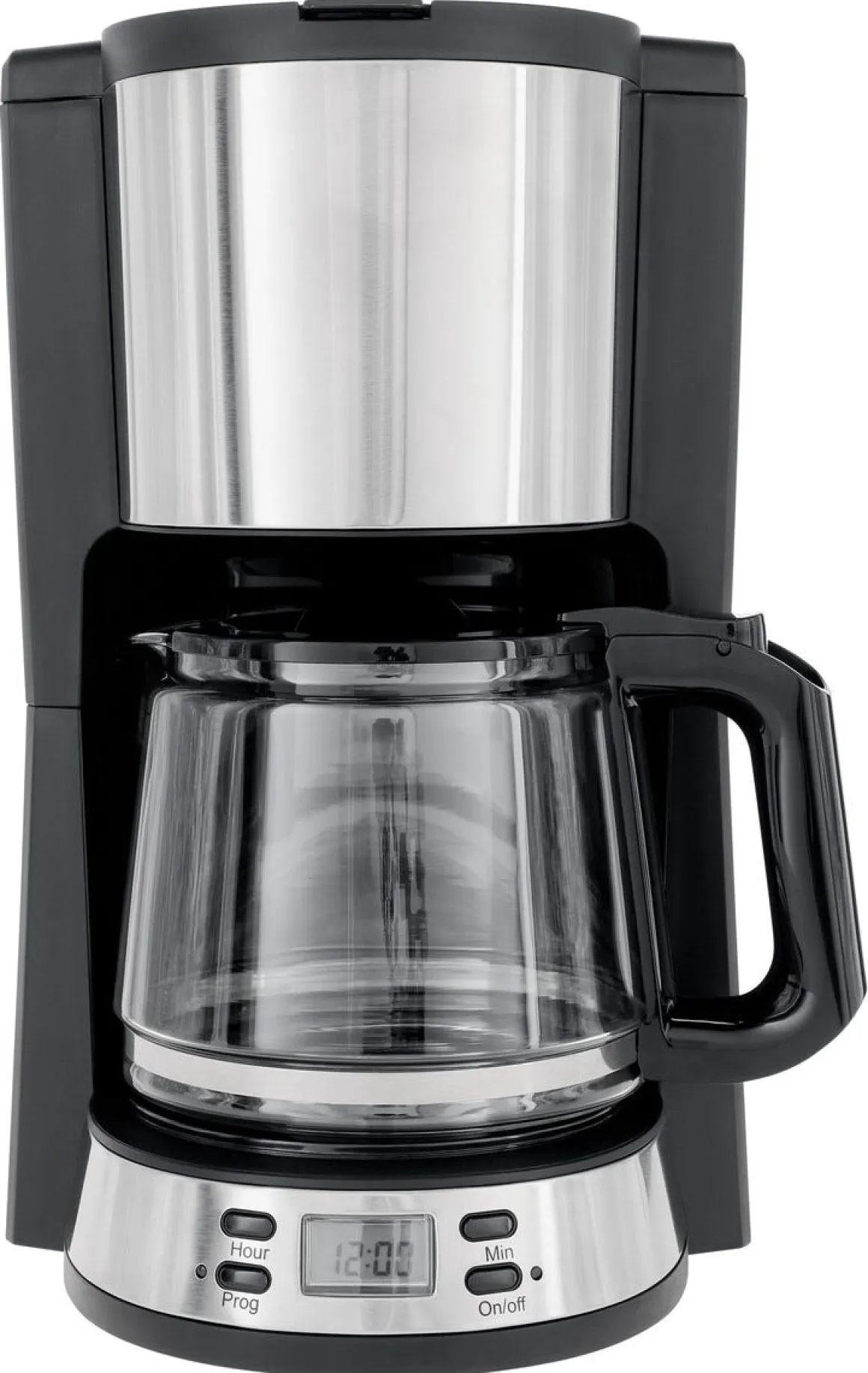 Kaffebryggare med timer, 10 koppar