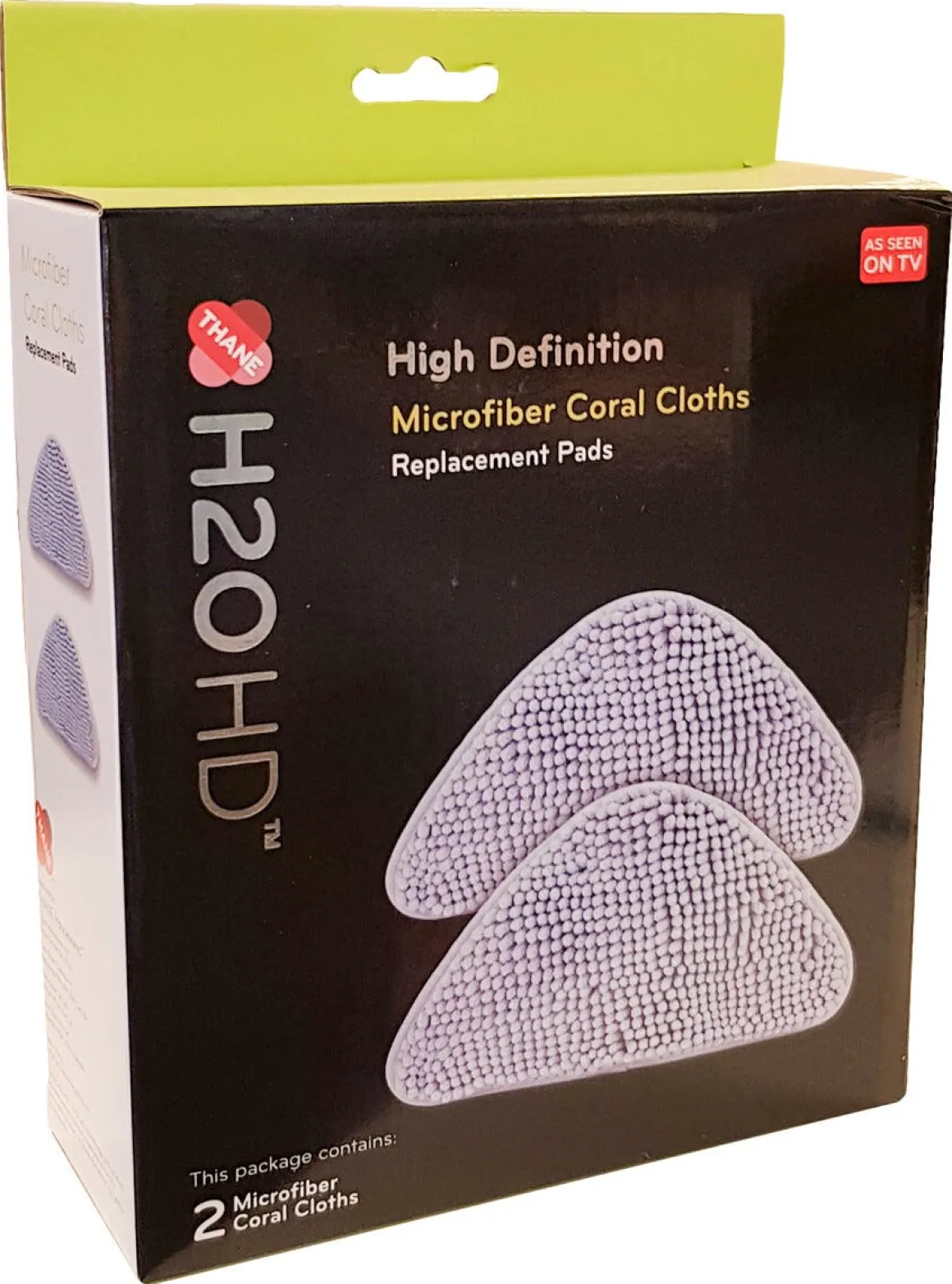 Koralldukar till ångmopp H2O HD Mop, 2-pack