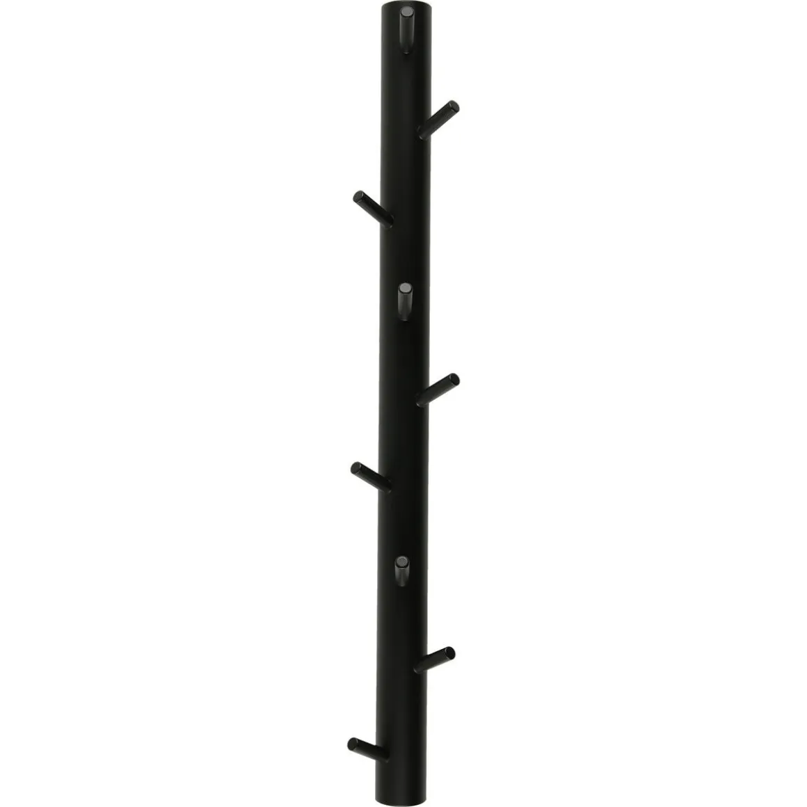 Kroklist Vertikal, trä, hängare med 9 krokar, 72 cm