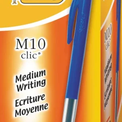 Kulspetspenna Bic M10 Clic 50-pack