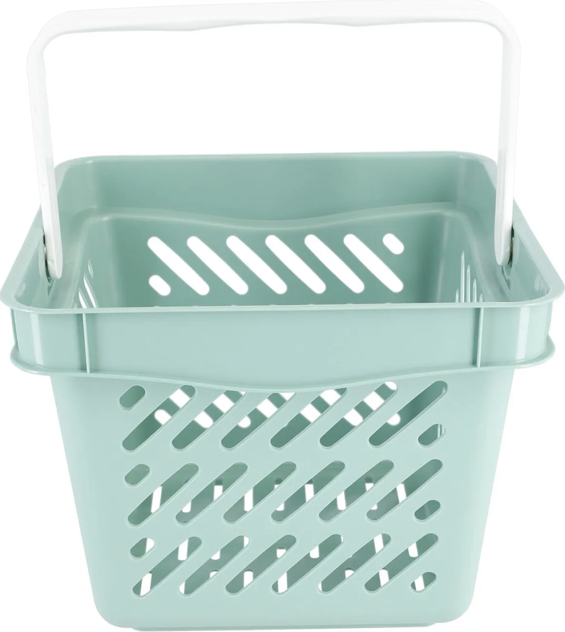 Kundkorg plast mini, med handtag, 27 x 27 x 21 cm