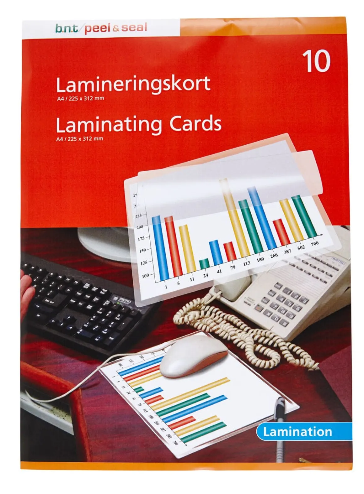 Laminat för kallaminering utan maskin, 10-pack