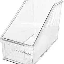 Lådinsats för burkar, justerbar, transparent
