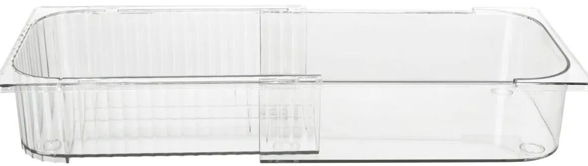 Lådinsats justerbar, transparent