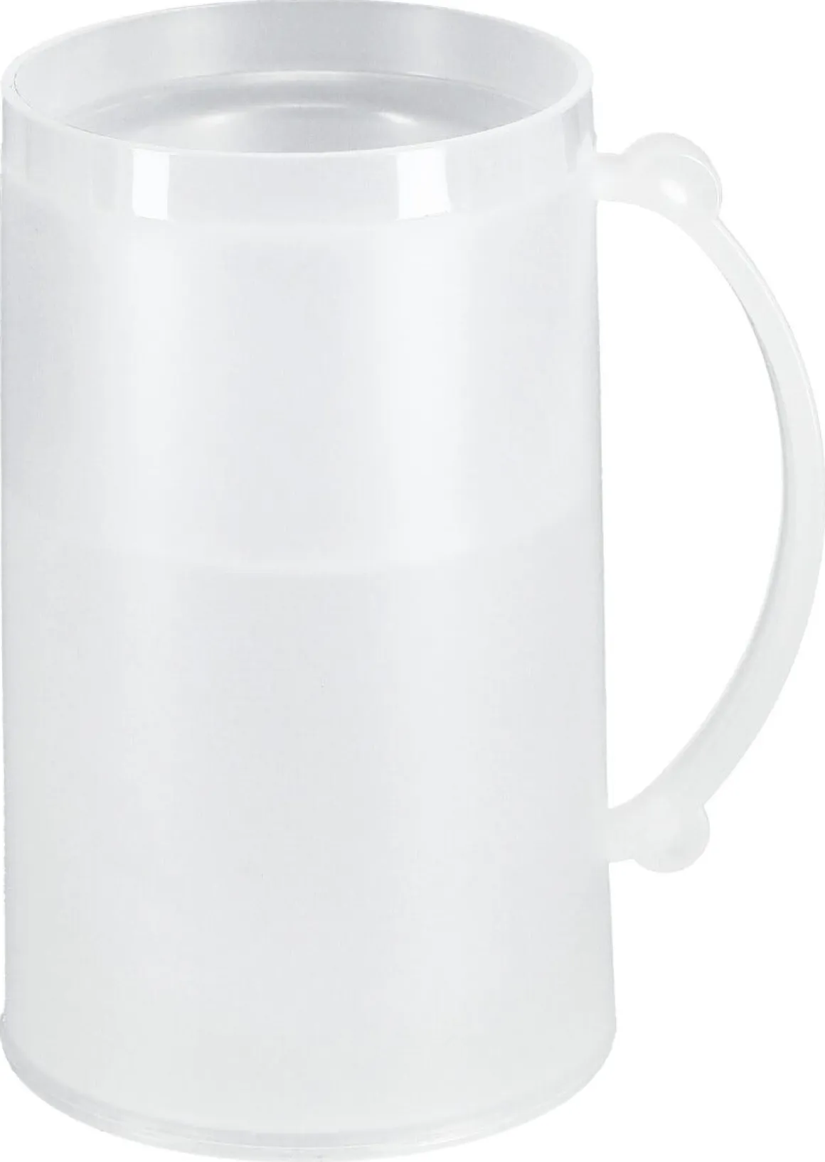 Ölglas i plast frysbart, 420 ml