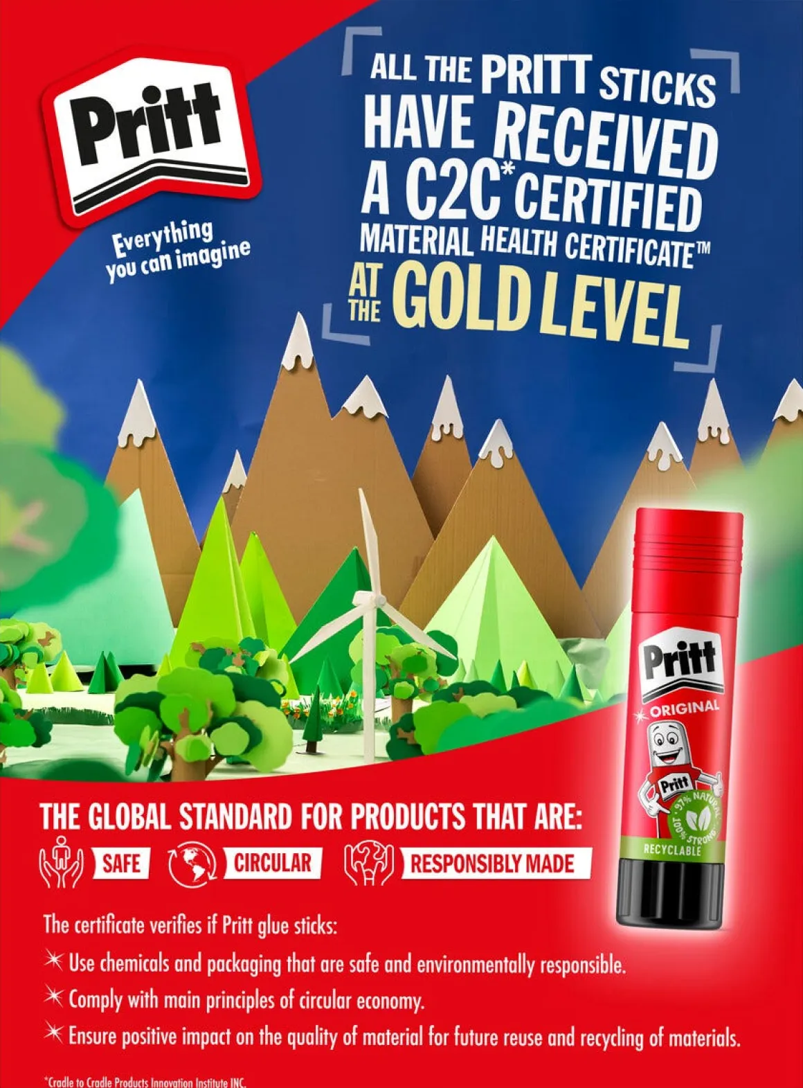Limstift Pritt, 22 g