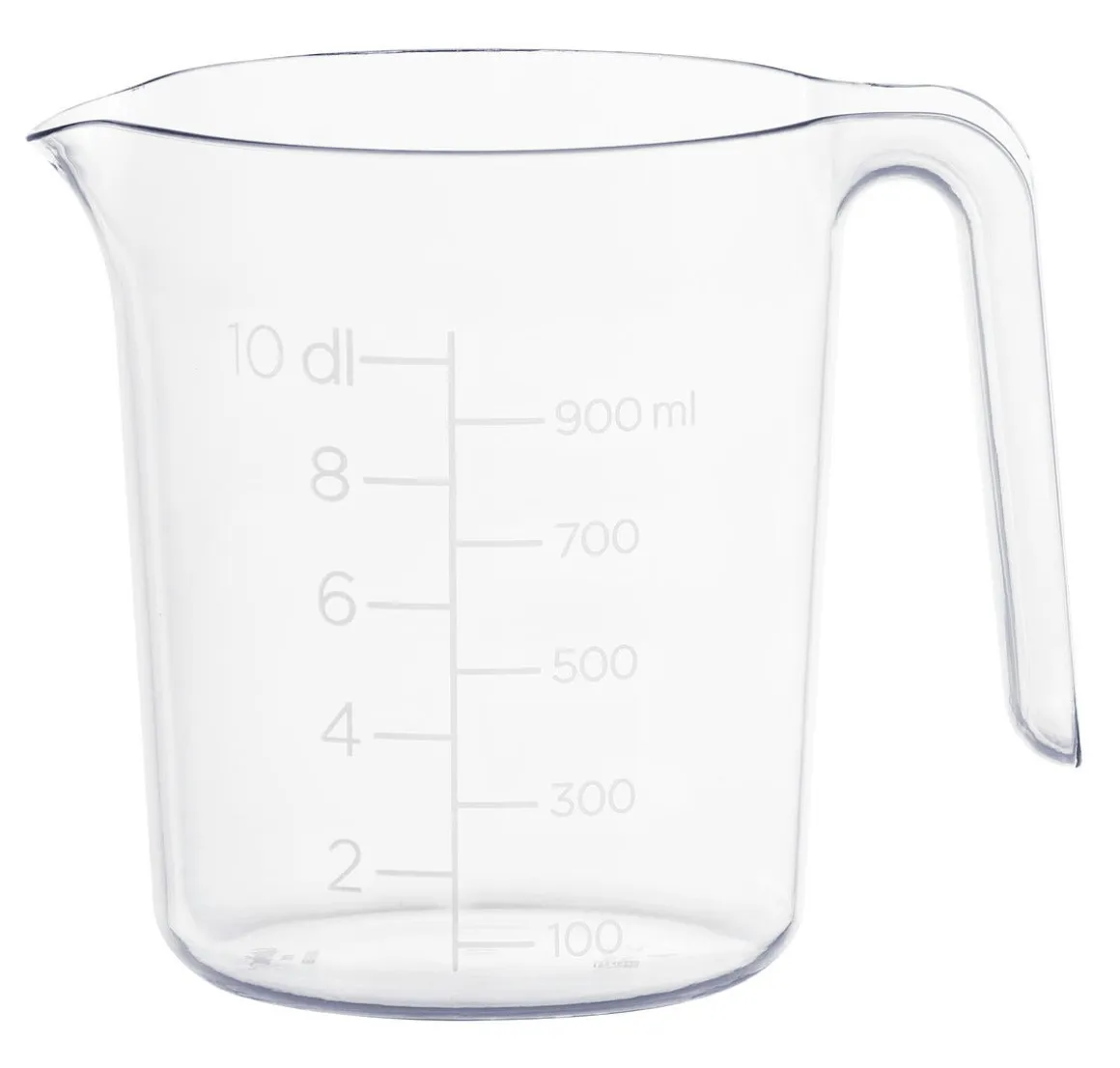 Litermått i plast, 1 liter