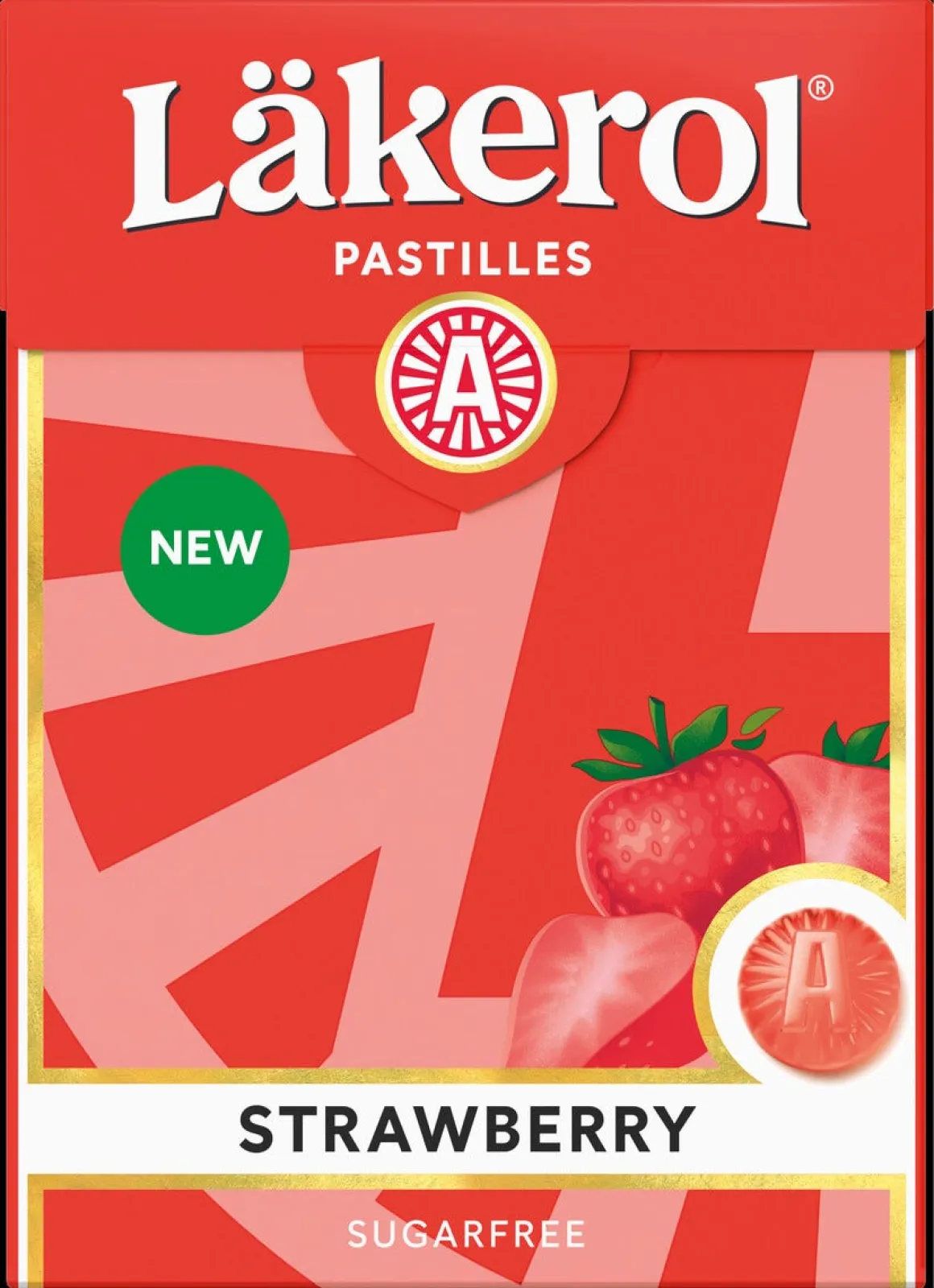 Läkerol Big Pack Strawberry, 75 g