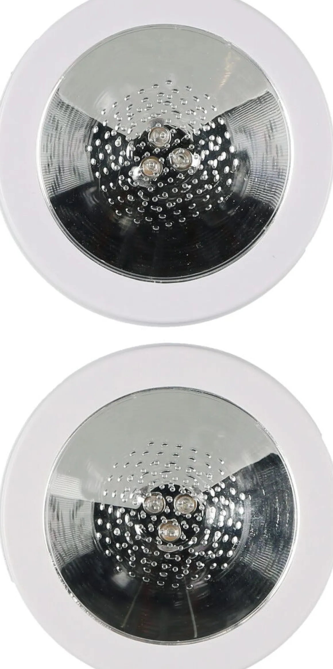 Lysande glasunderlägg LED RGB, batteridrivet, 2-pack