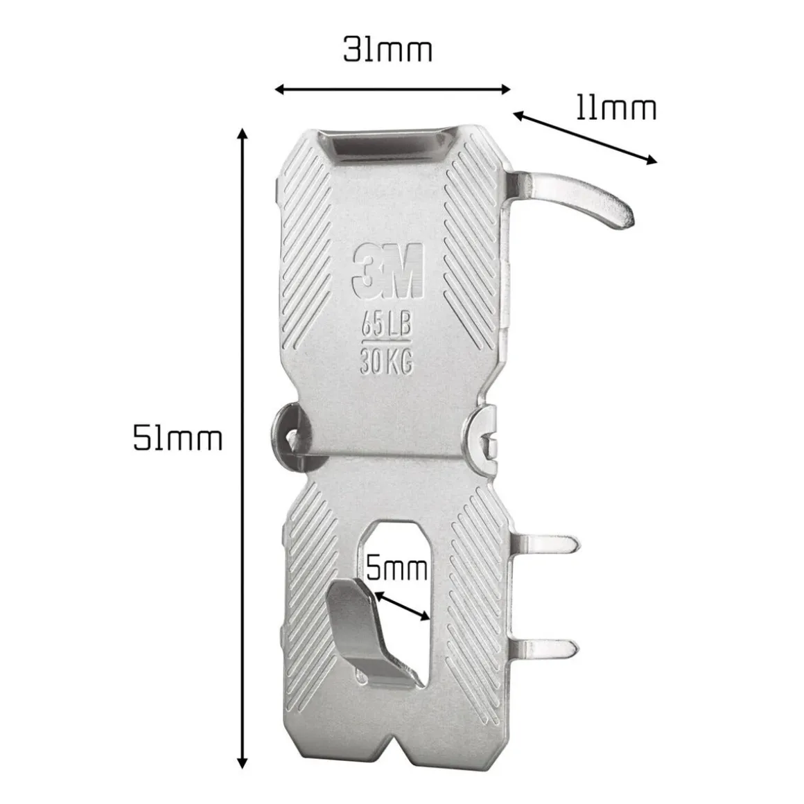 3M Claw tavelkrok för gipsvägg, 30 kg, 2-pack