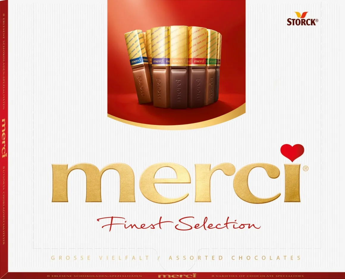 Merci Great Variety choklad, 250 g