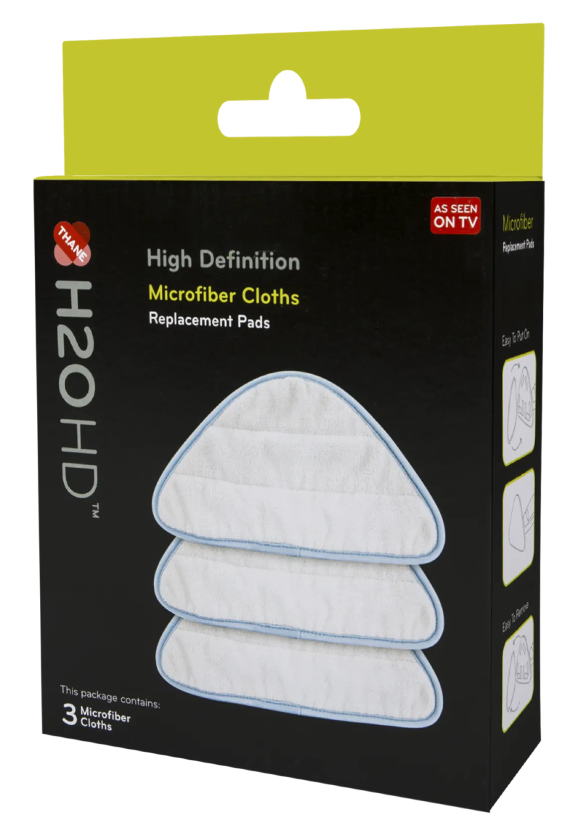 Mikrofiberdukar till ångmopp H2O HD Mop, 3-pack
