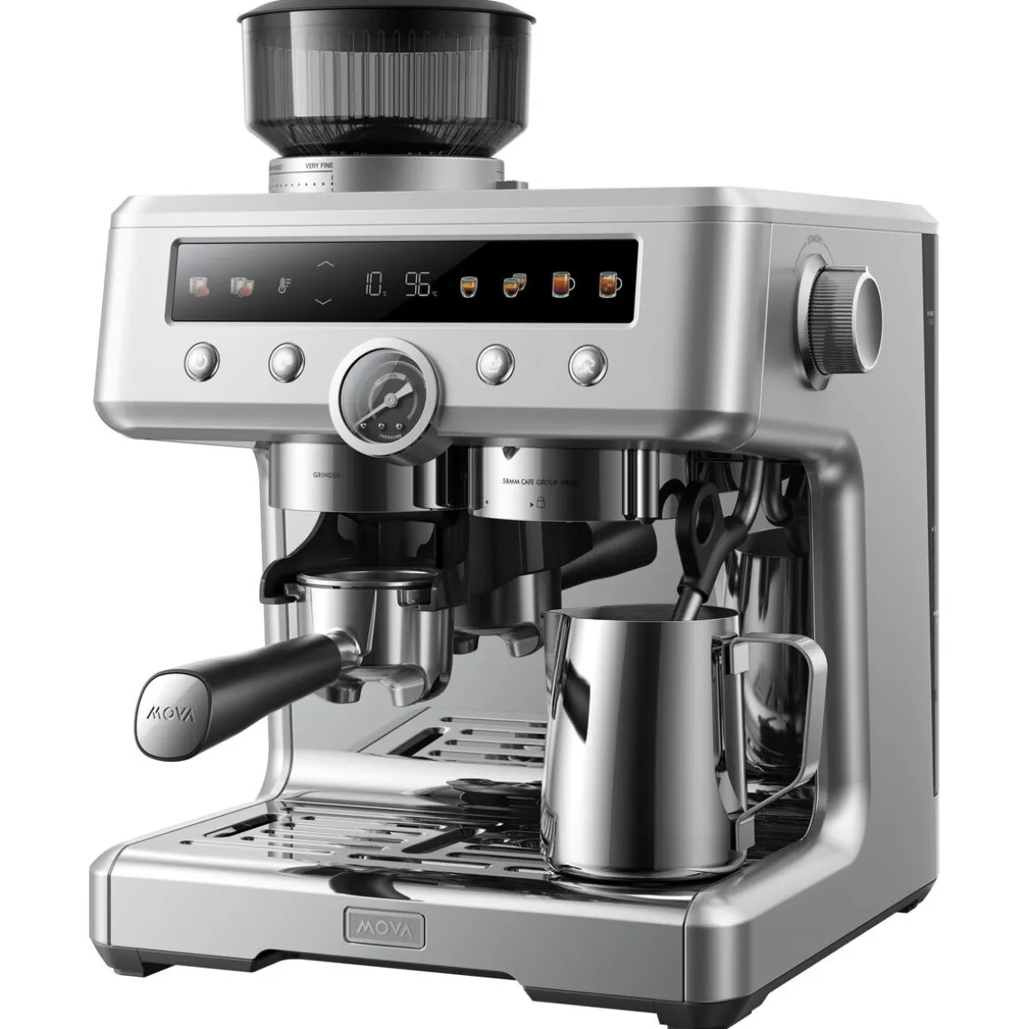 Mova S20 Pro espressomaskin med kvarn