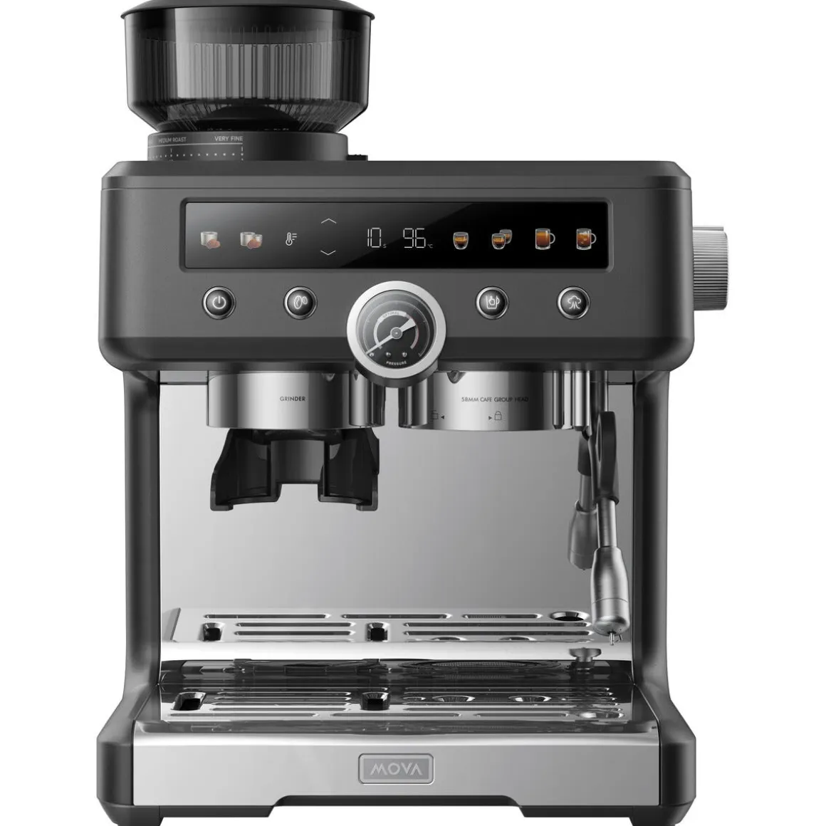 Mova S20 Pro espressomaskin med kvarn