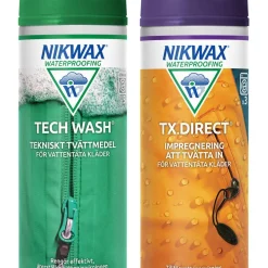 Nikwax Tech Wash & TX.Direct tvätt och impregnering, 2-pack