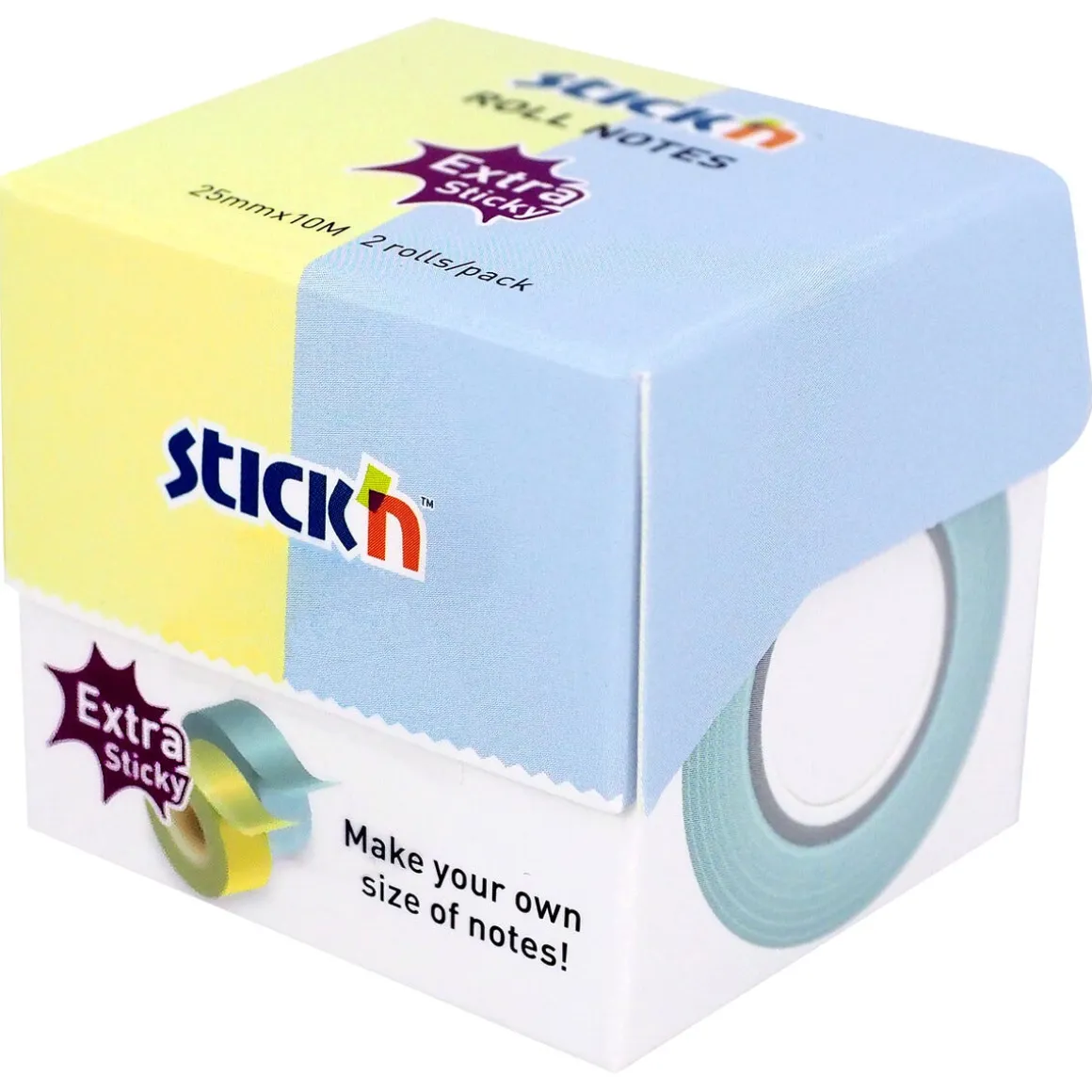 Notisar på rulle Stick'n
