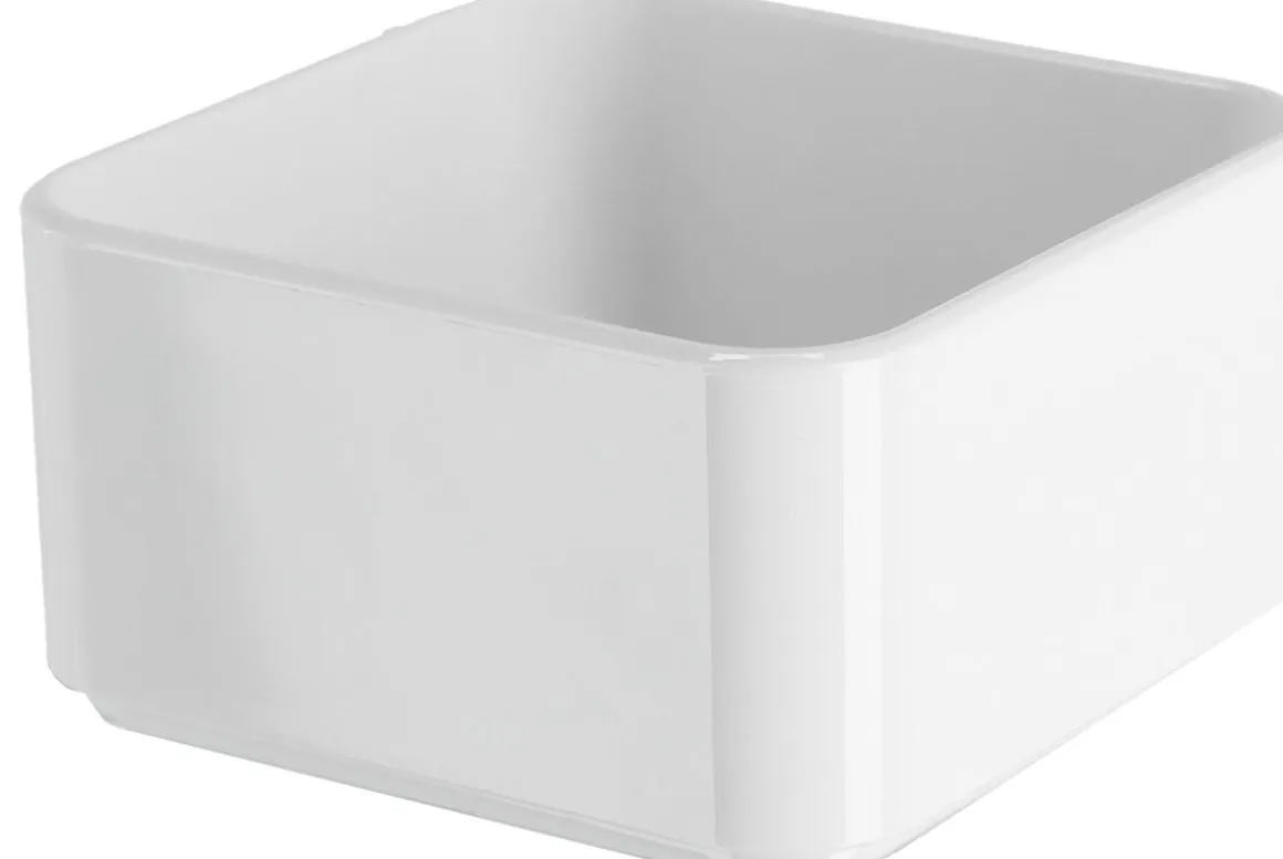 Organizer Calm förvaringslåda i vit plast
