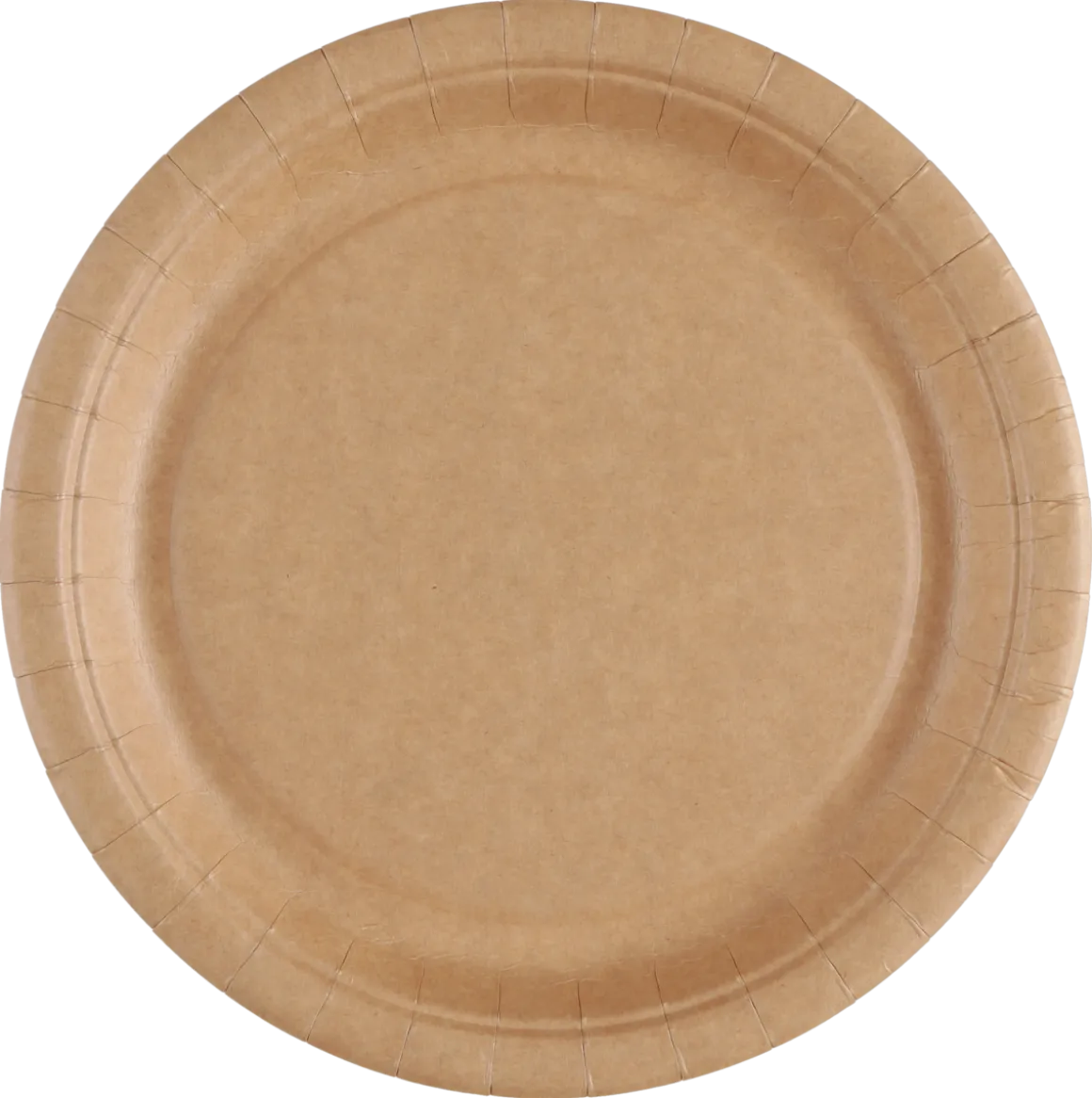 Papperstallrik oblekt 22 cm, 20-pack