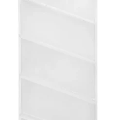Pennställ med flera fack, transparent plast
