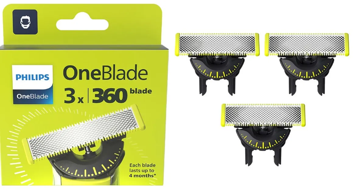 Philips OneBlade 360 utbytesblad 3-pack, QP430/50