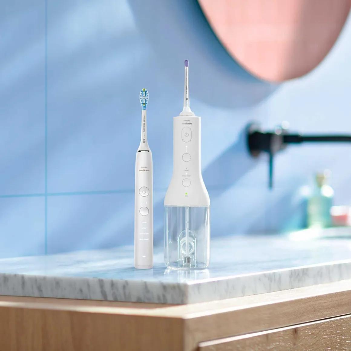 Philips Sonicare DiamondClean 9000 eltandborste med powerflosser