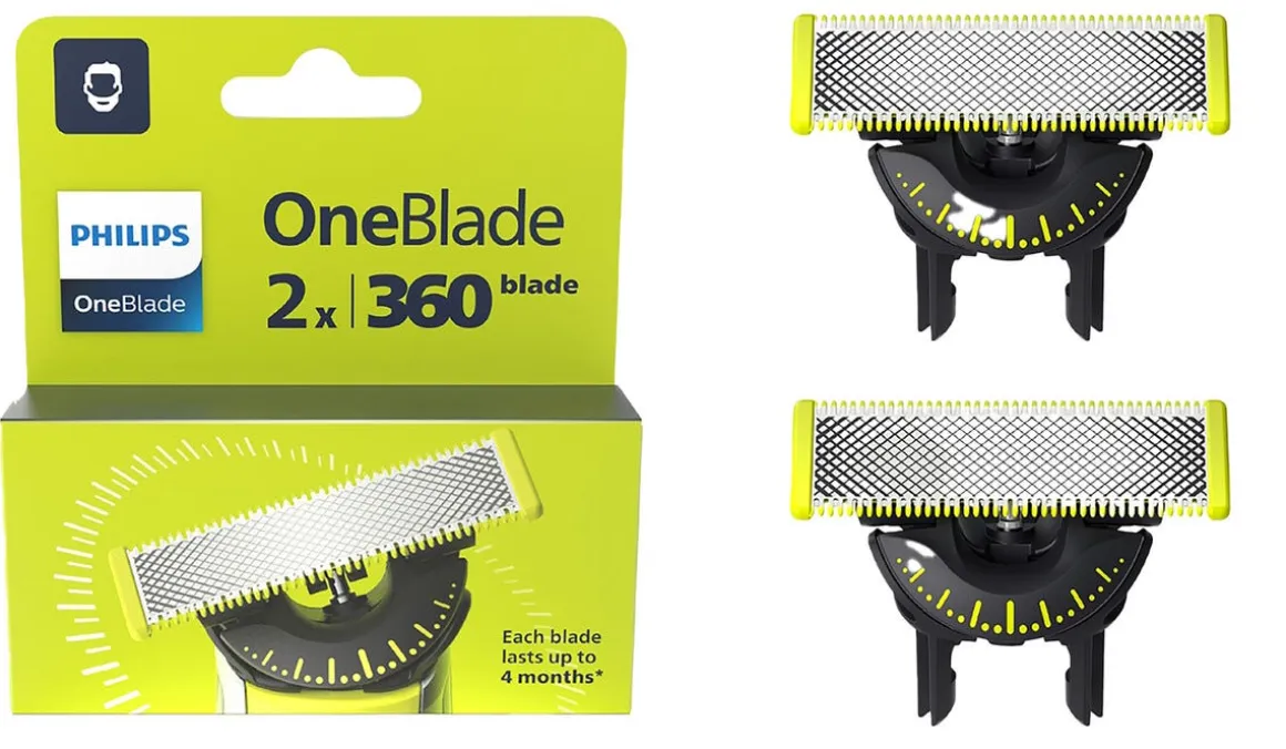 Philips OneBlade 360 utbytesblad 2-pack, QP420/50