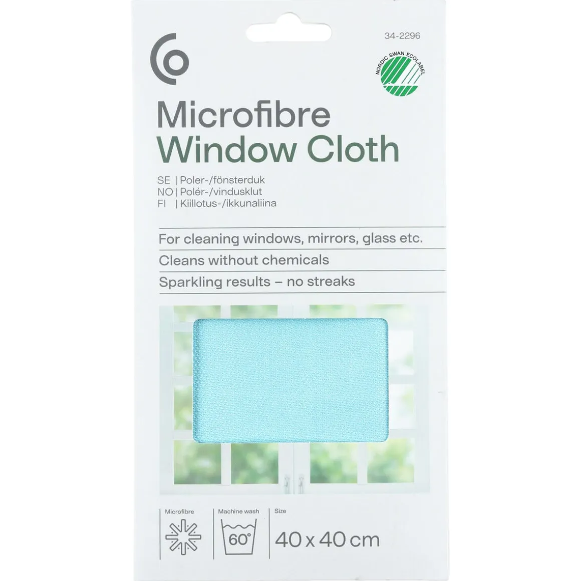 Poler-/fönsterduk Smart Microfiber