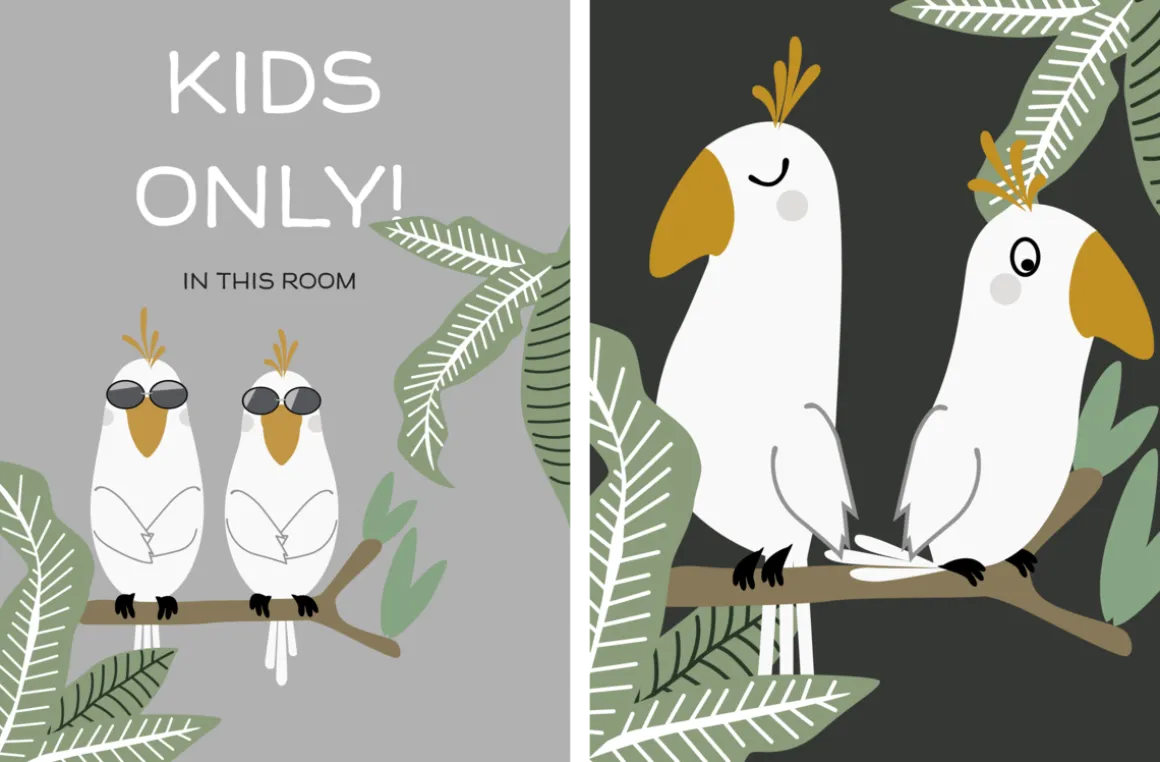 Poster Kids 30x40 cm, 2-pack