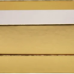 Presentask liten, guld, 100 x 150 x 60 mm