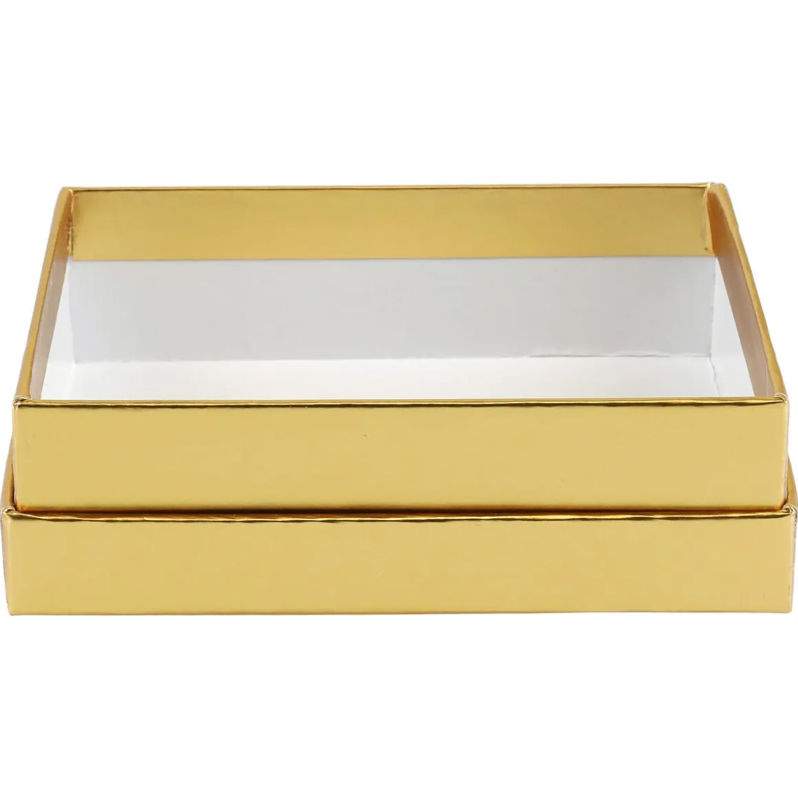Presentask mini, guld, 7,4 x 10,3 x 4 cm