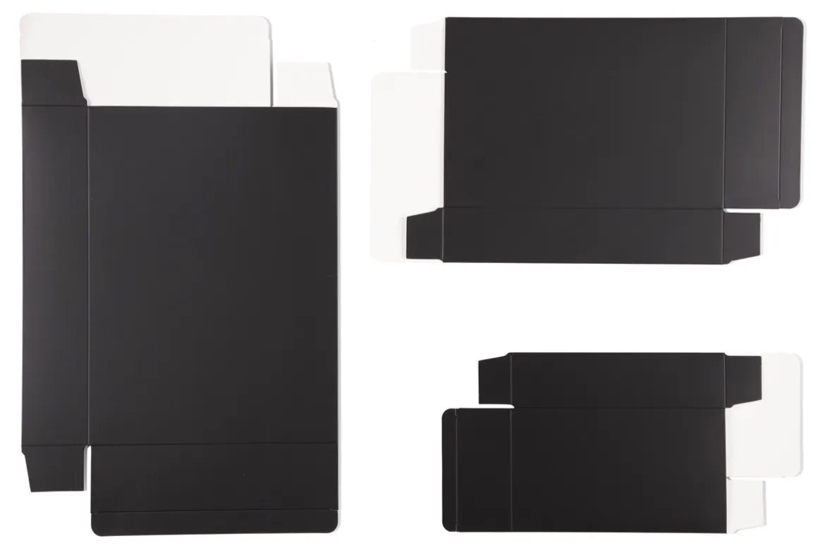 Presentförpackningar 3-pack, svart