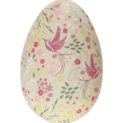 Påskägg plåt, med påskmotiv, 14,5 cm