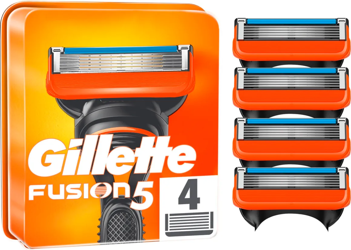 Rakblad Gillette Fusion 4-pack