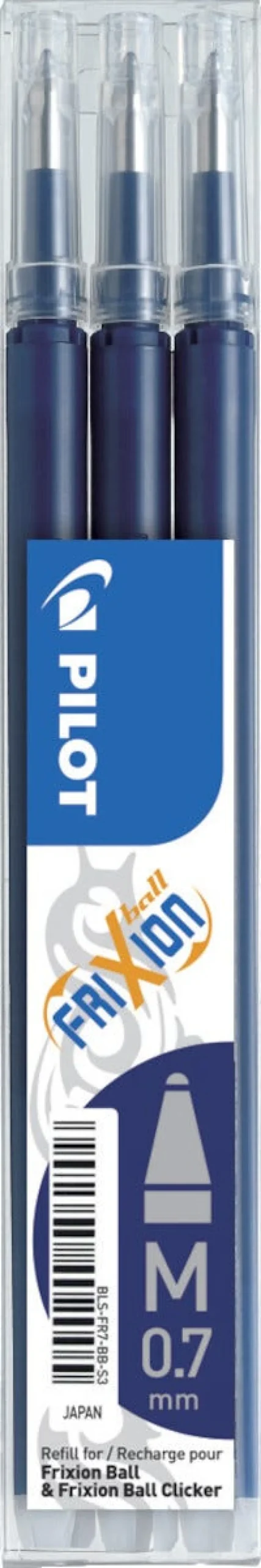 Refill till Pilot Frixion Clicker, 3-pack
