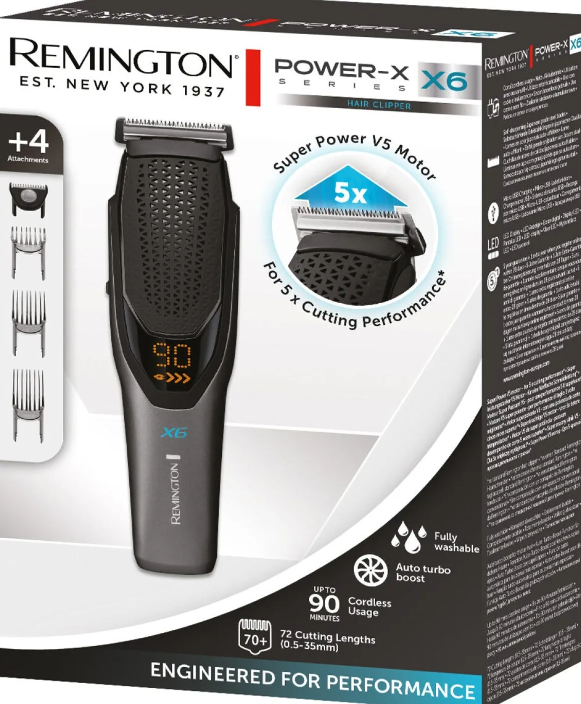 Remington Power X Series X6, hårtrimmer