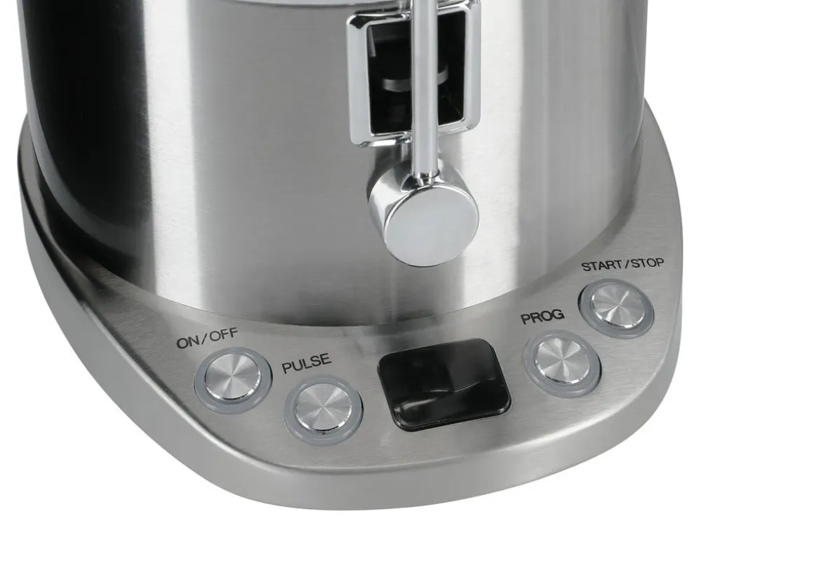 Råsaftcentrifug 600 W, rostfritt stål, 5 program