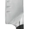 Santokukniv 17 cm, svart