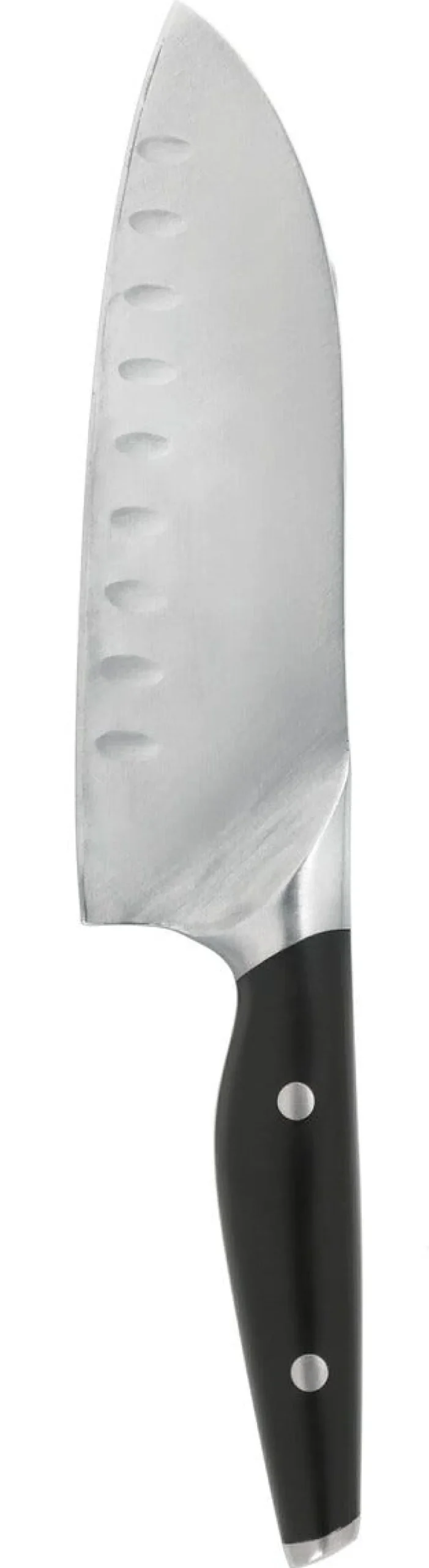 Santokukniv 17 cm, svart