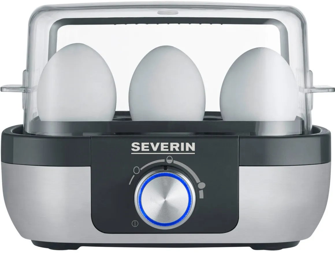 Severin Deluxe äggkokare med elektronisk styrning, 6 ägg